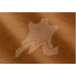 Кожа мебельная TUSCANIA коричневый CARAMEL  0,8-1,0 Италия